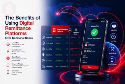 The Benefits of Using Digital Remittance Platforms Over Traditional Banks