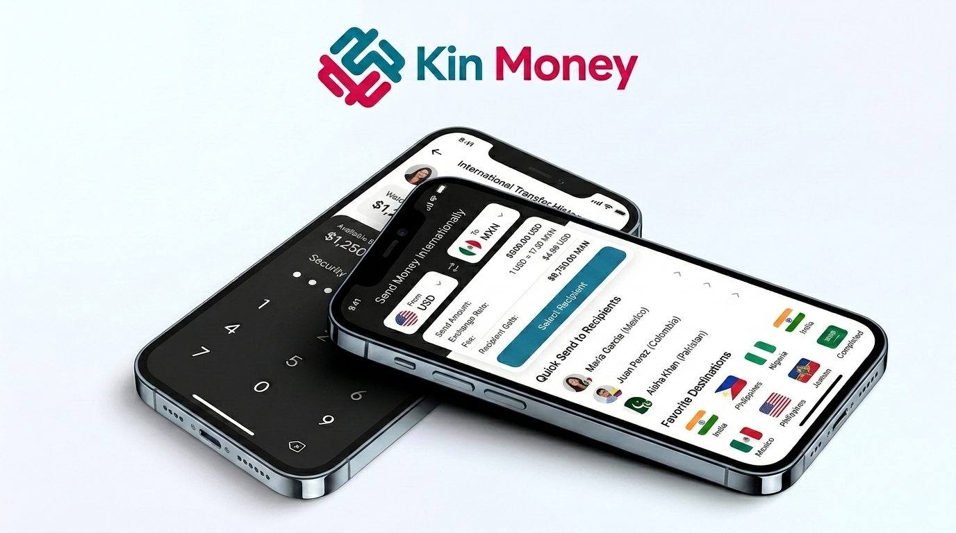 KinMoney mobile app